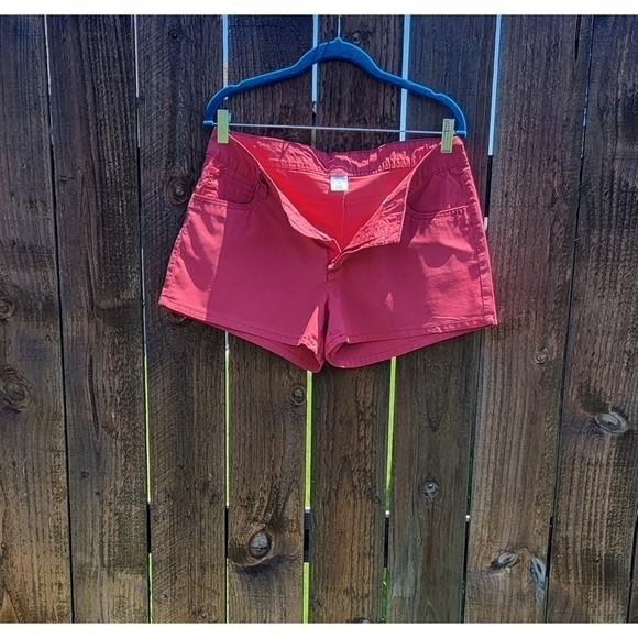 City Streets_Women's red shorts - Picture 1 of 3